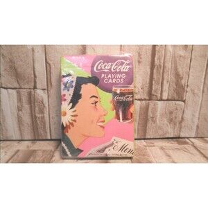 NEW BY THE COCA-COLA COMPANY, "COCA COLA" PLAYING CARDS MADE IN THE USA